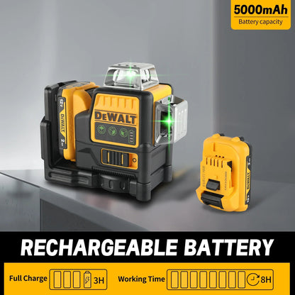 DeWalt Laser Level Multi-line Green Self-Levelling DCE0811D